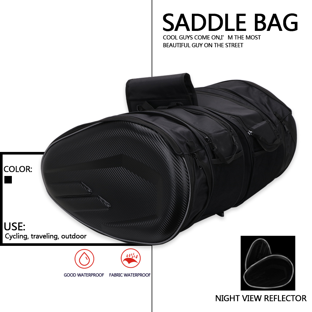 Panniers Waterproof Rear - 오토바이 가방 뒷좌석 사이드 백 방수