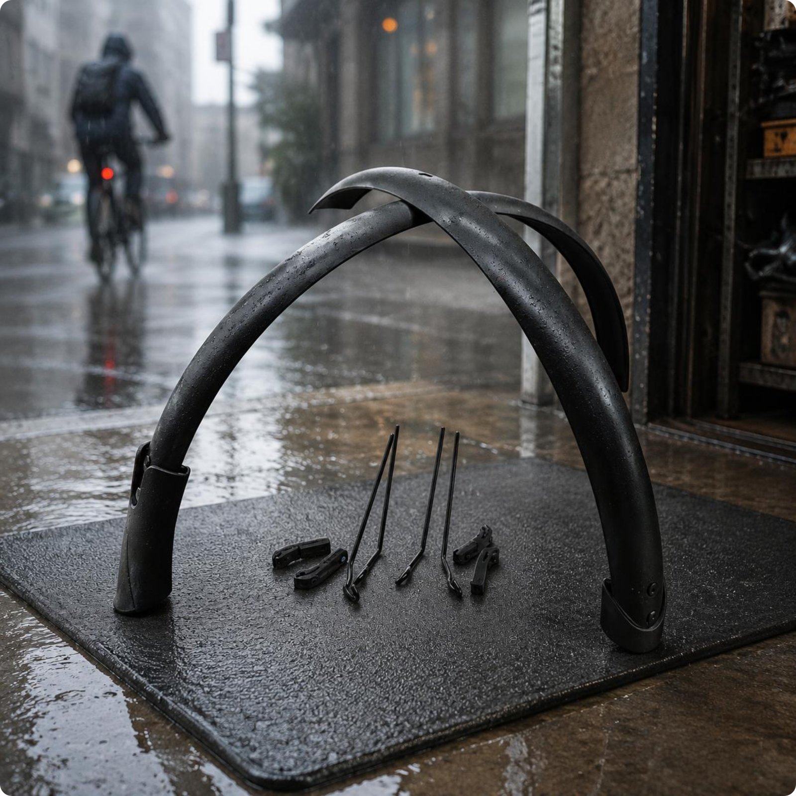 Fender Mudguard Set - 451 휠 머드가드 세트 녹 방지