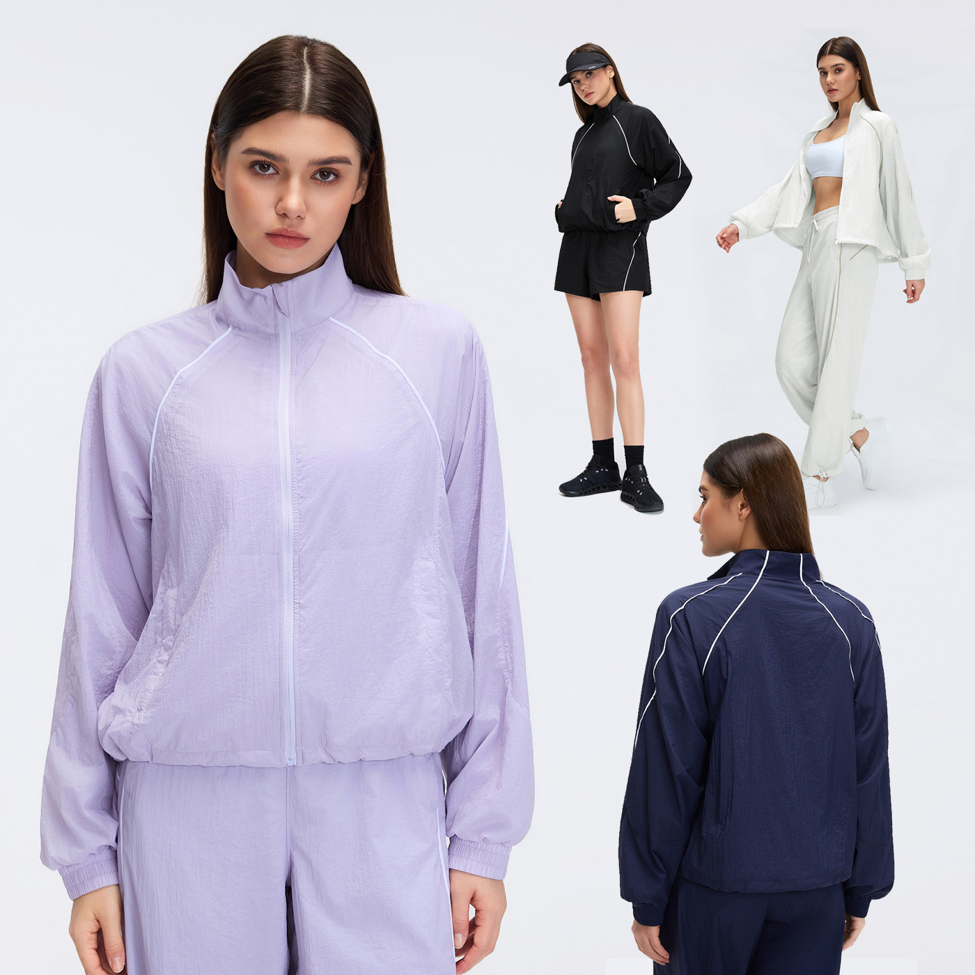 Cycling Commute Jacket - 야외 사이클링 하이킹 Y2k 스포츠 방풍