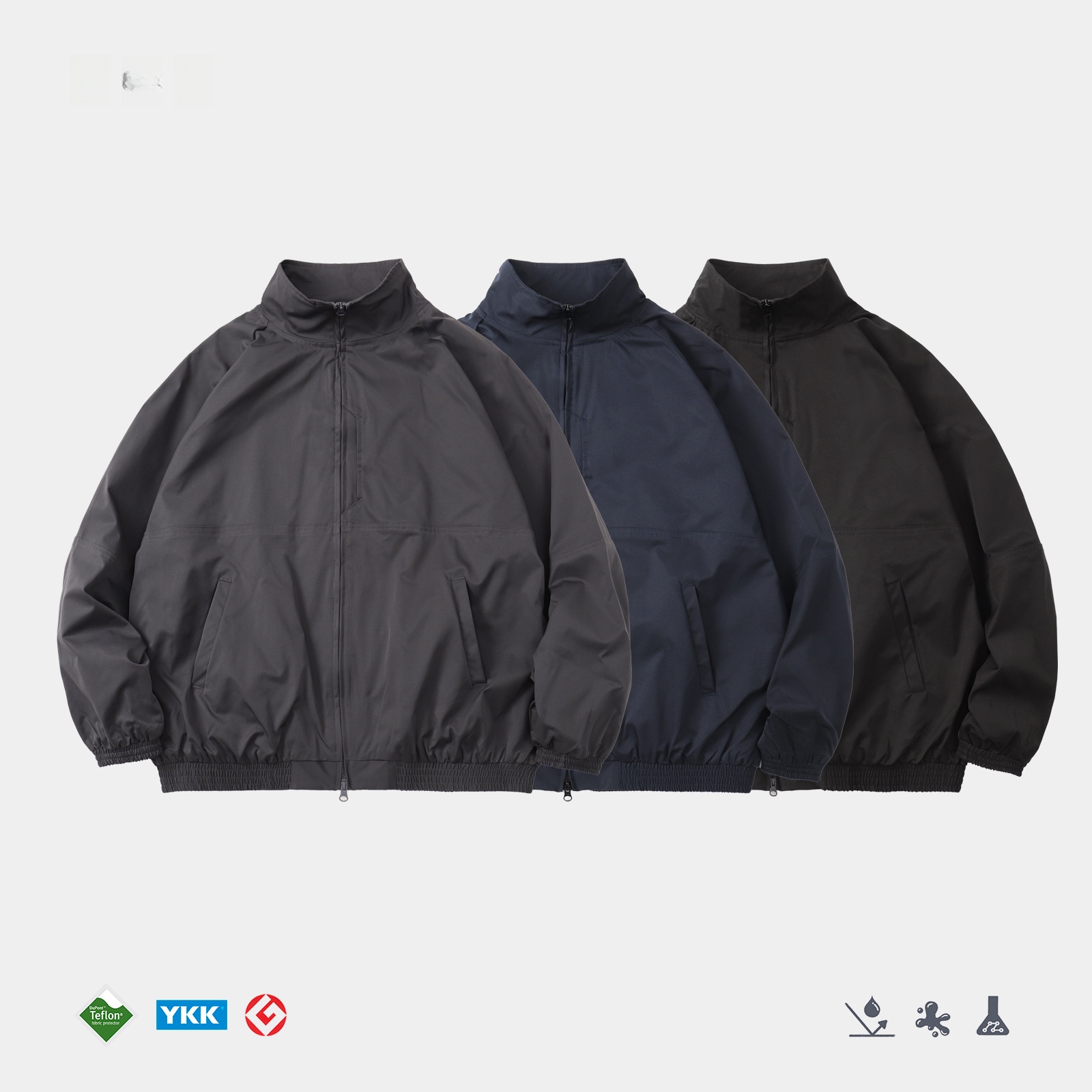 Cycling Commute Jacket - 남성용 사이클링 자켓 루즈핏 통근용 3중