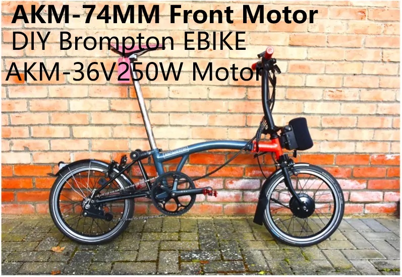 Dynamo Hub Front - 전기 브롬톤 자전거 모터, AKM 36V