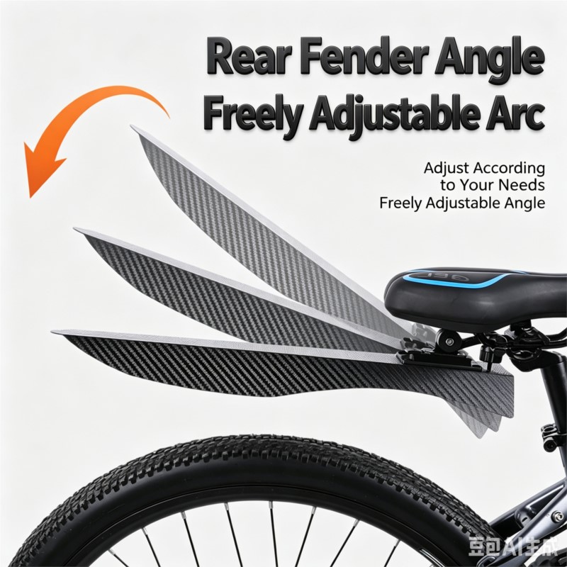 Fender Mudguard Set - 확장형 와이드 조절식 자전거 펜더 앞뒤