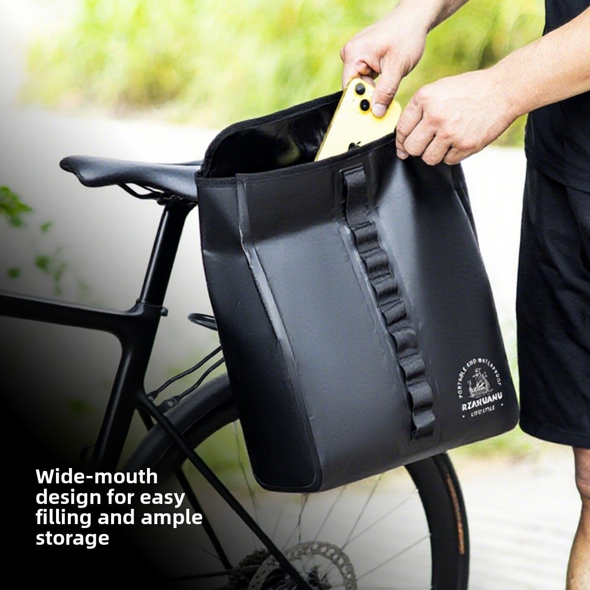 Panniers Waterproof Rear - 방수 오토바이 앞뒤 수납 가방 -