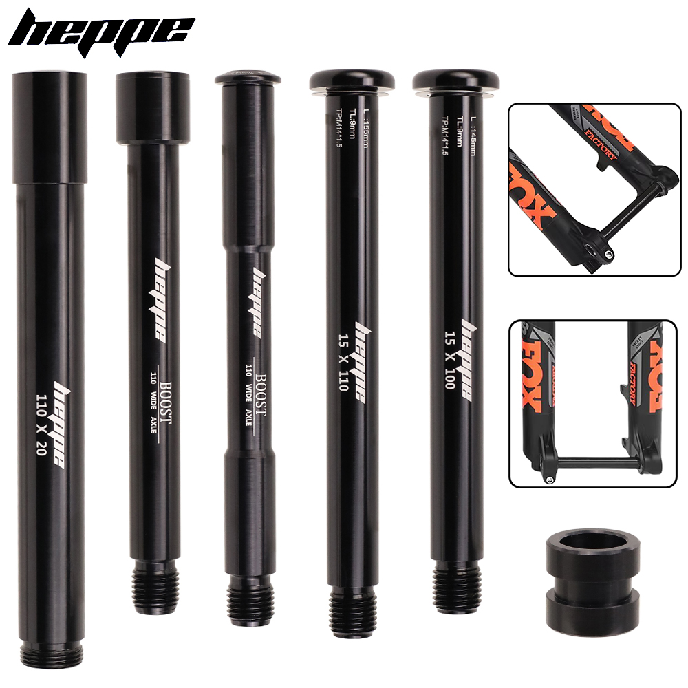 Dynamo Hub Front - HEPPE 자전거 15x100/110 20x110 쓰루 액슬