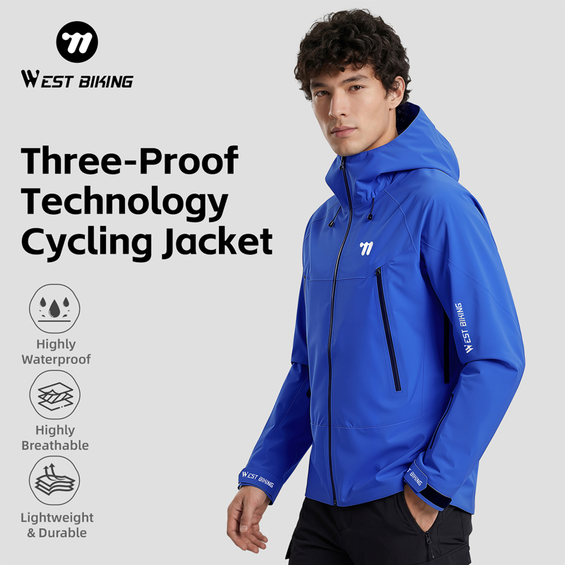 웨스트 바이킹 사이클링 재킷 방수 방풍 MTB 후드 코 - Cycling Commute Jacket 리뷰 및 가격