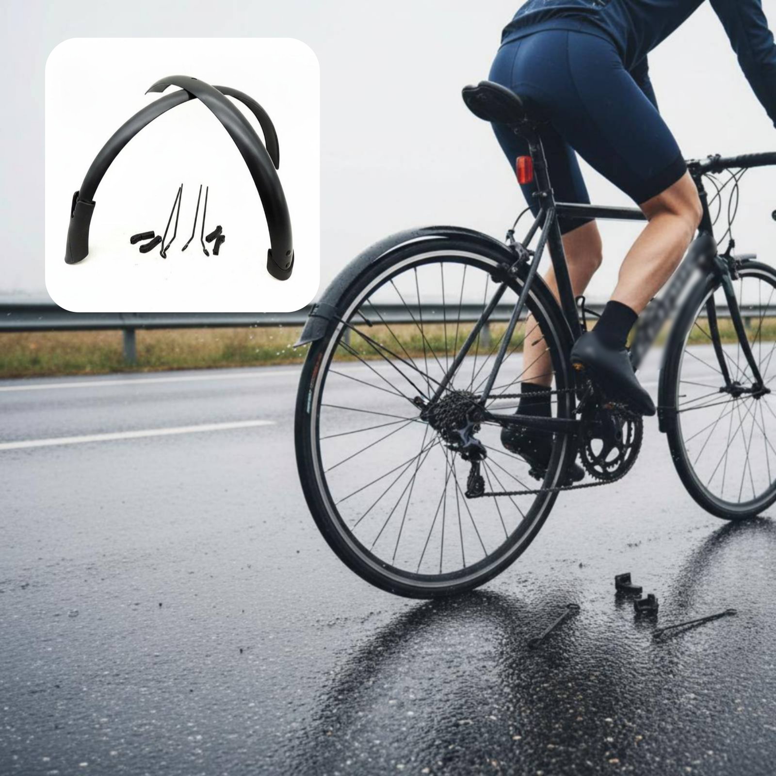 451 휠 머드가드 세트 녹 방지 알루미늄 자전거 머드 - Fender Mudguard Set 리뷰 및 가격
