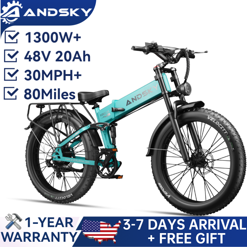 앤드스카이 포지 26 접이식 전기 자전거 1300W 모 - Commuting On Mountain Bike 리뷰 및 가격