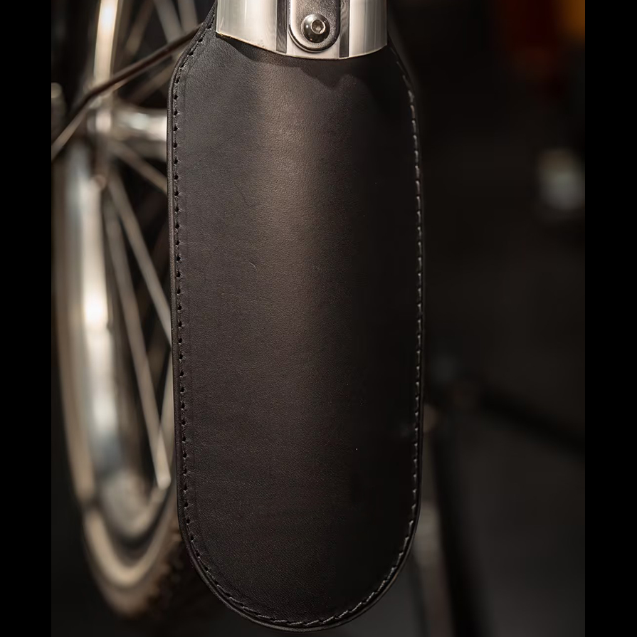 브롬톤 자전거용 DC 고급 천연 가죽 머드가드 펜더 접 - Fender Mudguard Set 리뷰 및 가격
