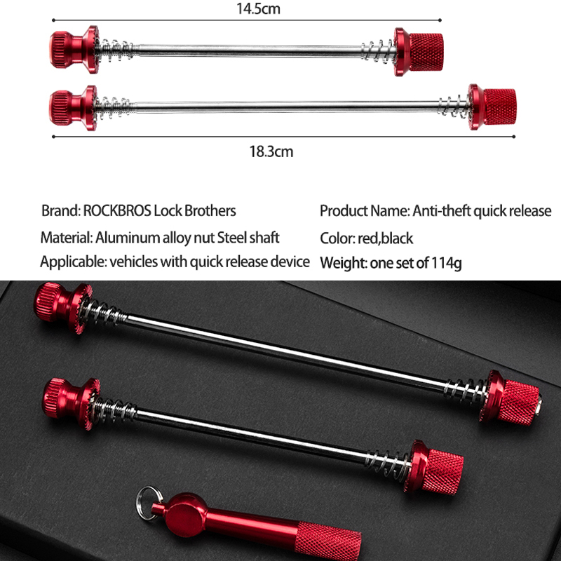 ROCKBROS 자전거 퀵릴리즈 휠 허브 꼬치, 전방  - Dynamo Hub Front 리뷰 및 가격