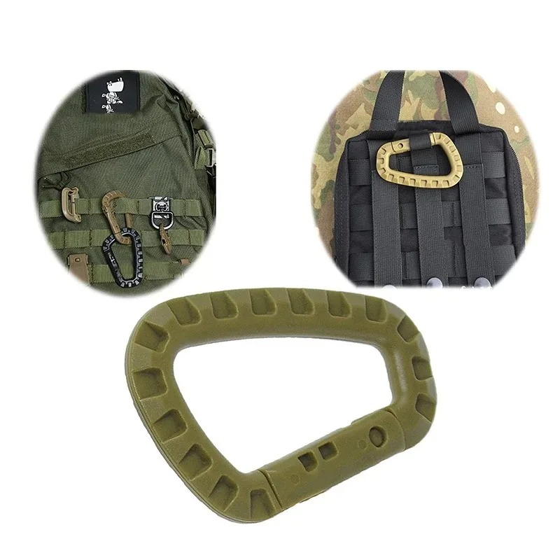 전술 Carabiner 세트 플라스틱 강철 빠른 후크  - Chain Lock Combination 리뷰 및 가격