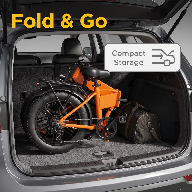 휴대용 접이식 20인치 전기 산악자전거 500W 48V - Commuter Cycling 리뷰 및 가격