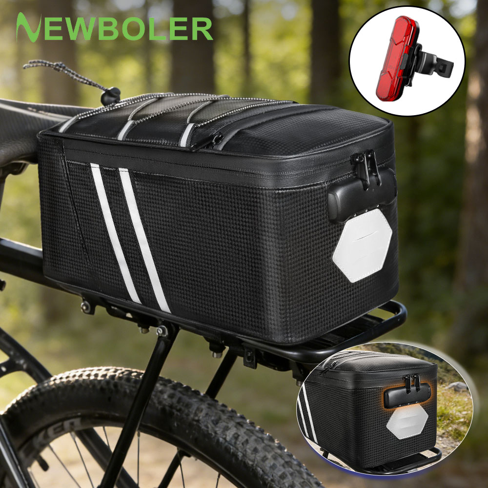 비밀번호 잠금 자전거 뒷좌석 가방 MTB 자전거 랙 가 - Panniers Waterproof Rear 리뷰 및 가격