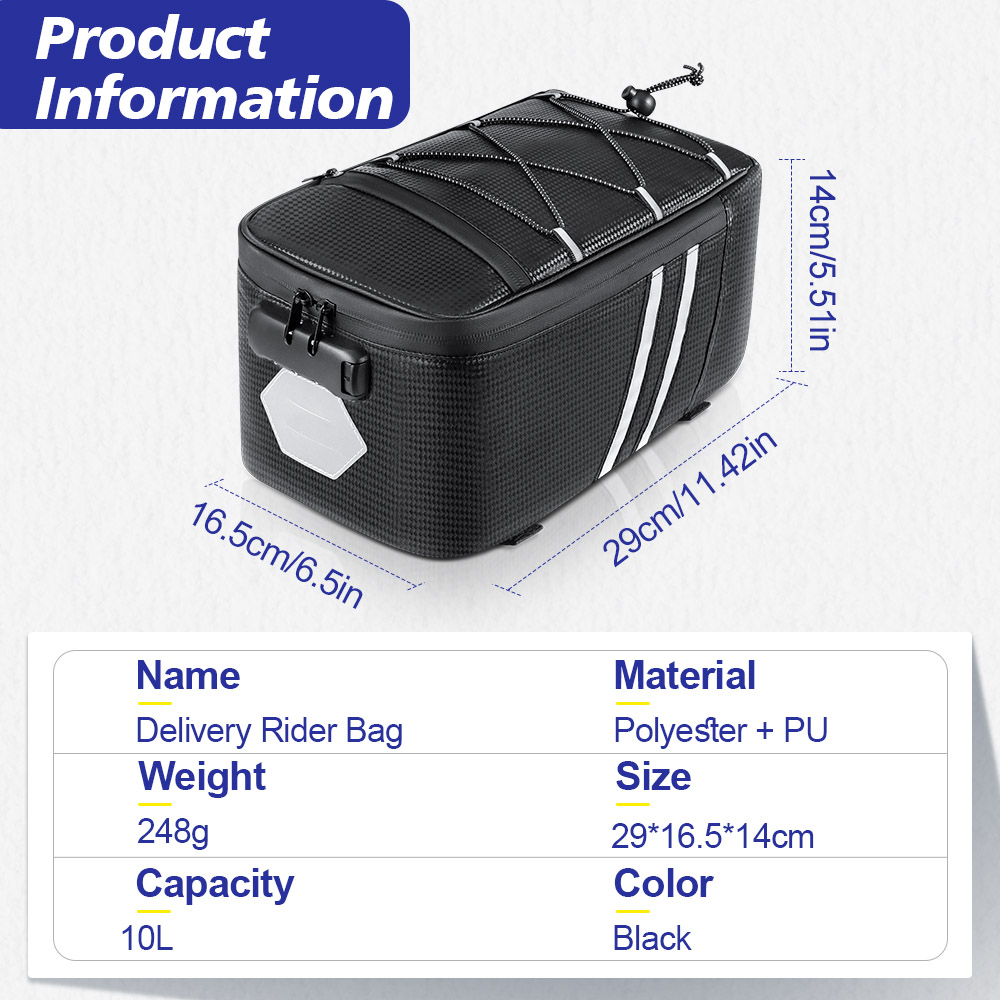 비밀번호 잠금 자전거 뒷좌석 가방 MTB 자전거 랙 가 - Panniers Waterproof Rear 리뷰 및 가격