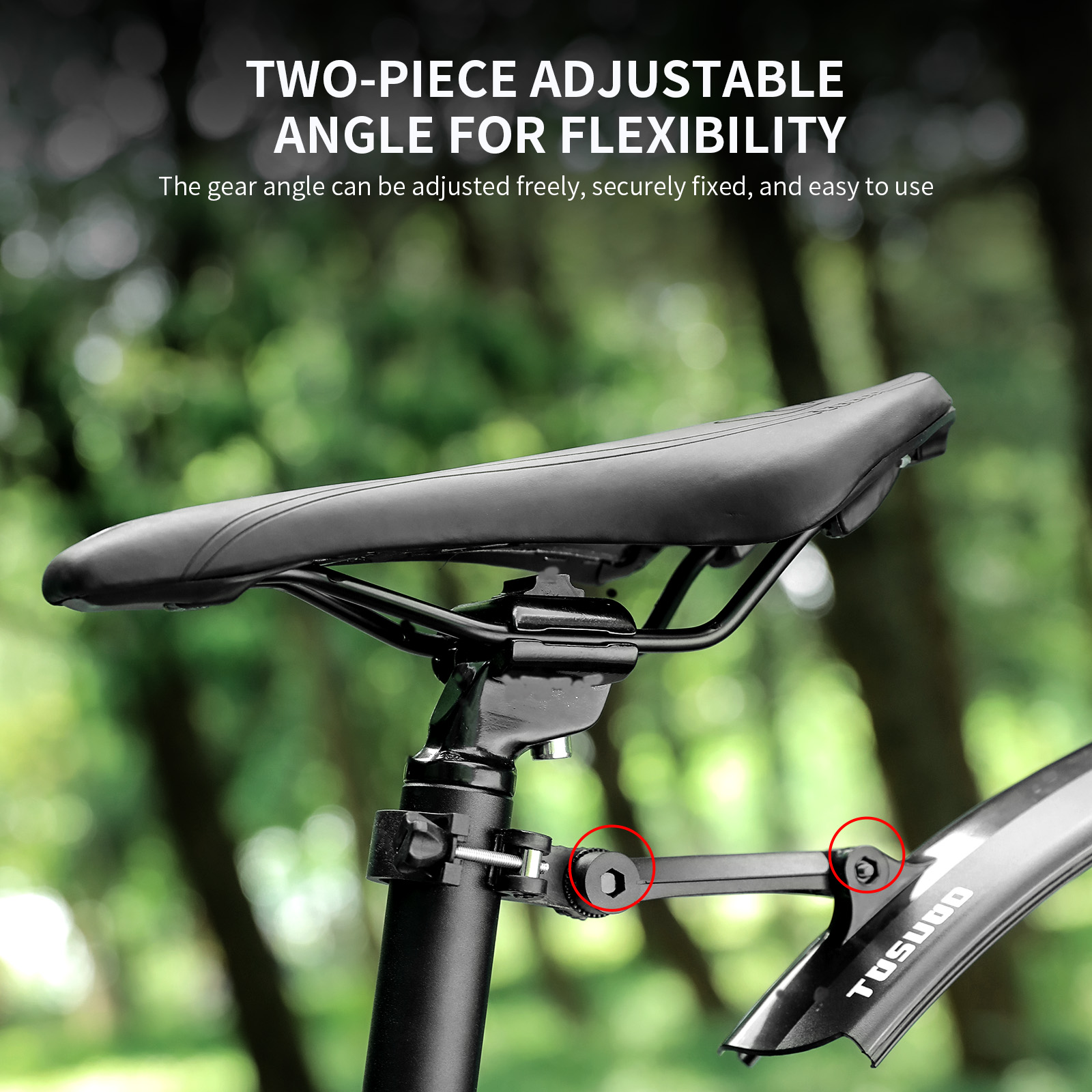 TOSUOD 길이 조절 가능 자전거 펜더 세트 더 넓고 - Fender Mudguard Set 리뷰 및 가격