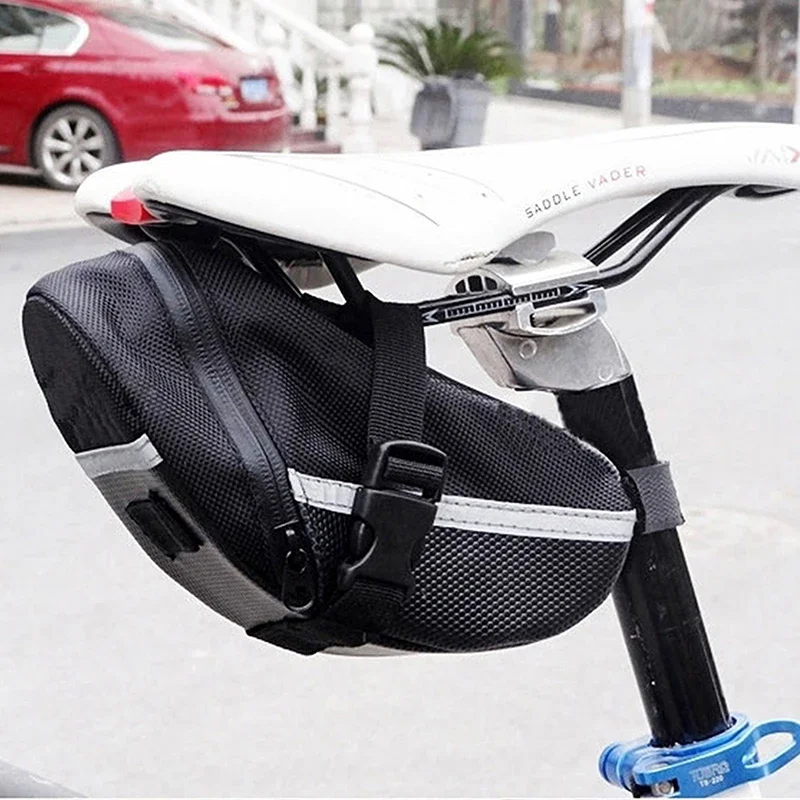 반사 스트립 자전거 안장 밑 가방 방수 옥스포드 원단  - Saddle Bag Under Seat 리뷰 및 가격