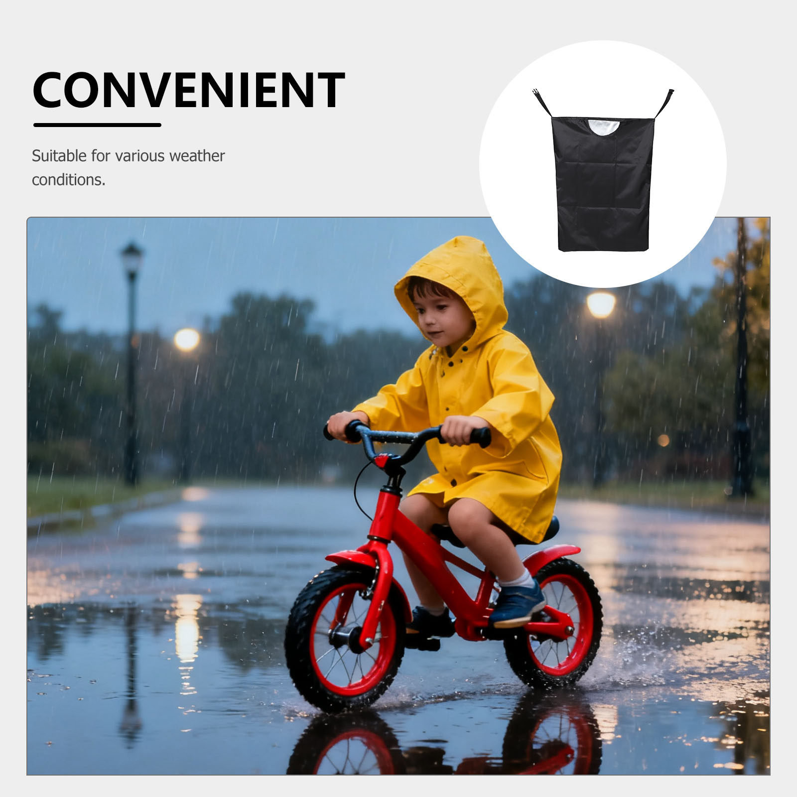 방수 자전거 어린이 시트 커버 어린이를위한 옥스포드 천 - Cycling Commute Rain 리뷰 및 가격