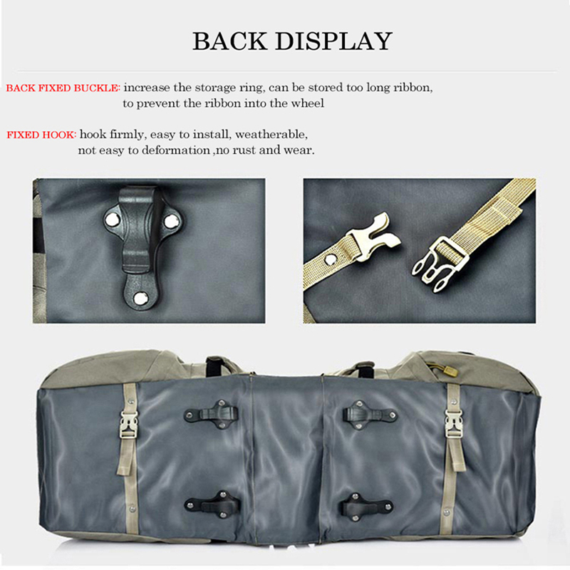 자전거 리어랙 더블 패니어 가방, 50L 방수 자전거  - Panniers Waterproof Rear 리뷰 및 가격
