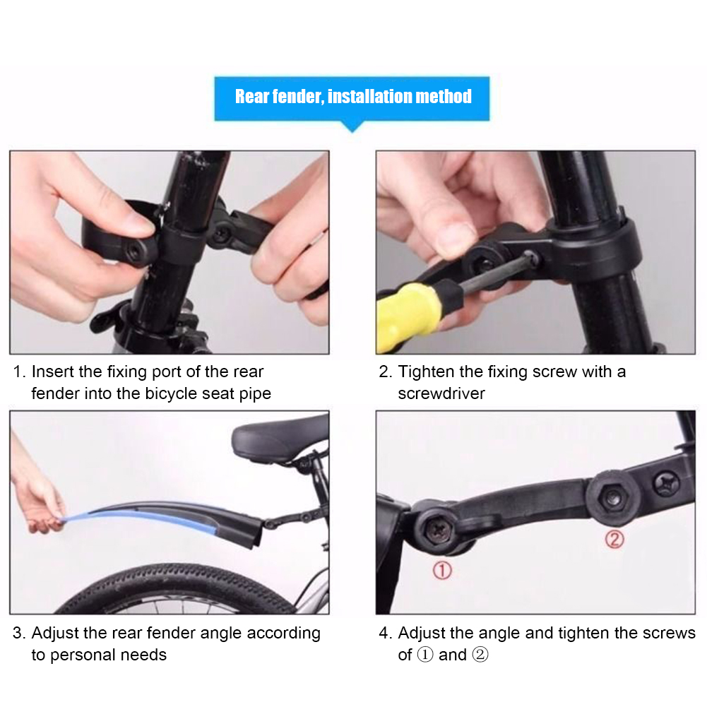 산악 자전거 머드가드 윙, 사이클링 장비, MTB 산악 - Fender Mudguard Set 리뷰 및 가격