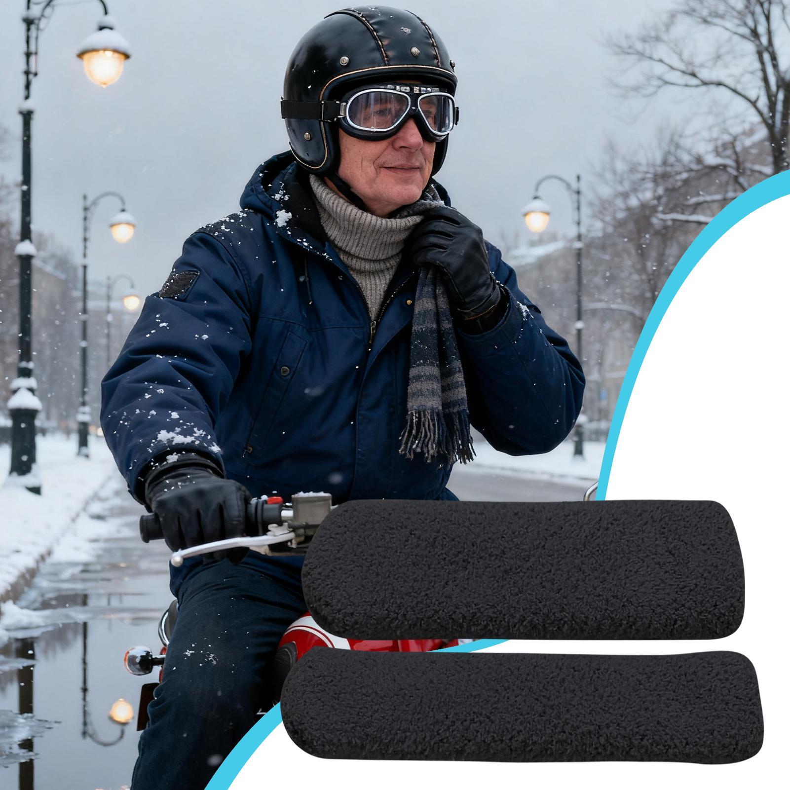 오토바이 핸들바 커버 신축성 있는 겨울철 사이클링 핸들 - Winter Cycling Commute 리뷰 및 가격