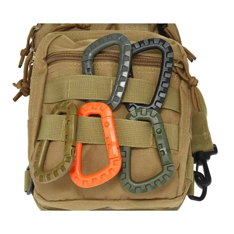 2/5/16Pcs 전술 Carabiner 세트 플라스틱 - Chain Lock Combination 리뷰 및 가격
