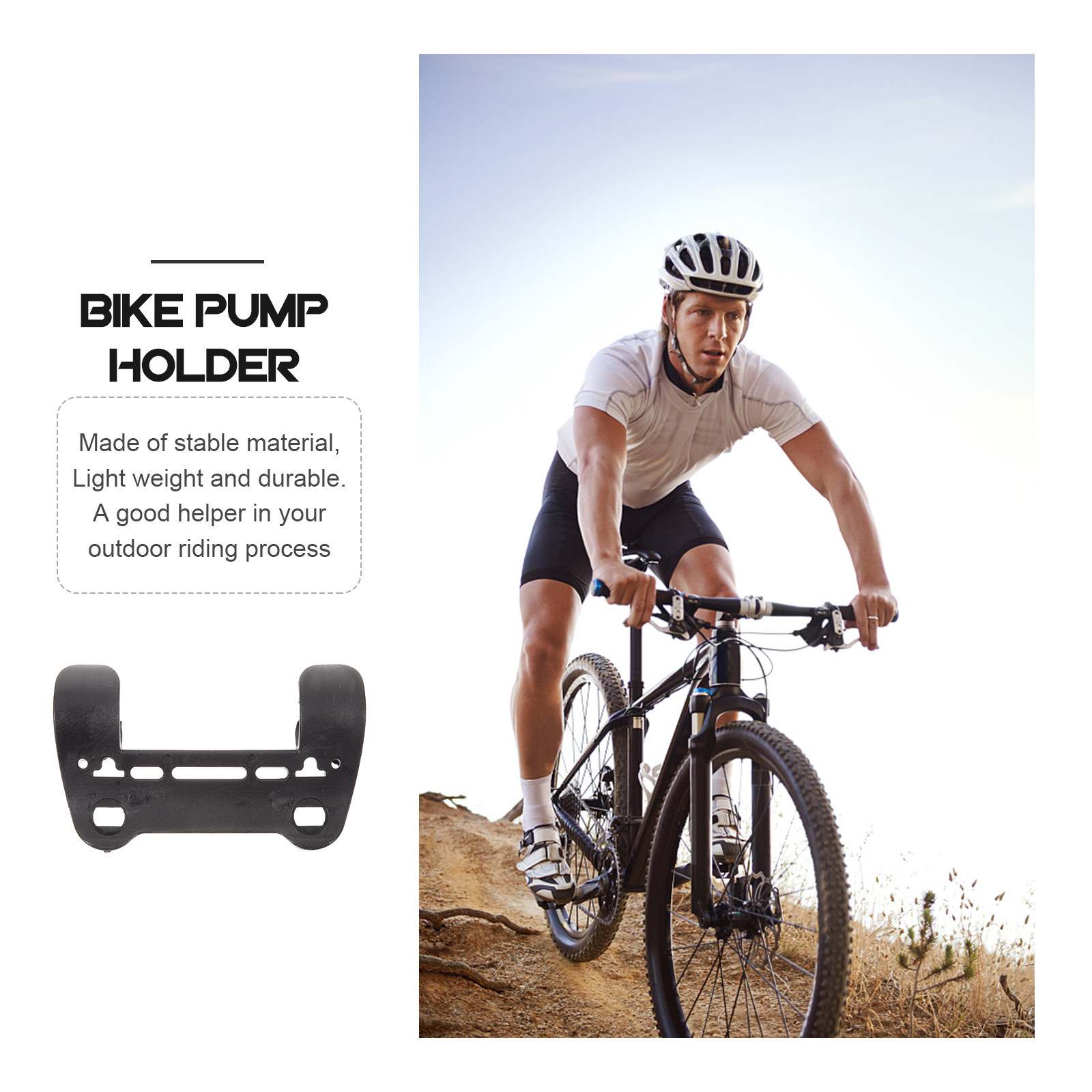 신뢰할 수 있는 자전거 펌프 홀더, 튼튼한 플라스틱 펌 - Bike Pump Frame Mount 리뷰 및 가격