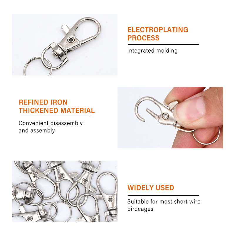10Pcs 케이지 액세서리 도어 버클 잠금 새 토끼 열 - Chain Lock Combination 리뷰 및 가격