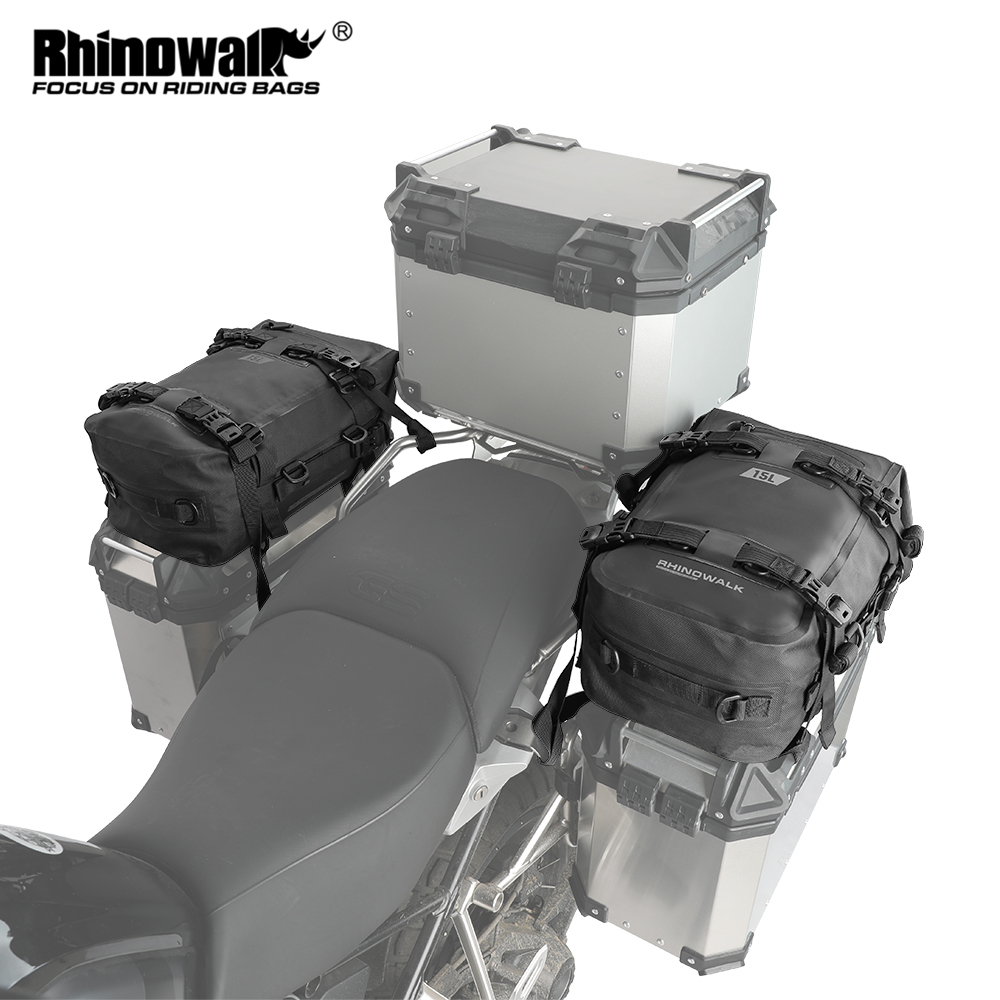 Rhinowalk 오토바이 박스 상단 패니어 가방, B - Panniers Waterproof Rear 리뷰 및 가격