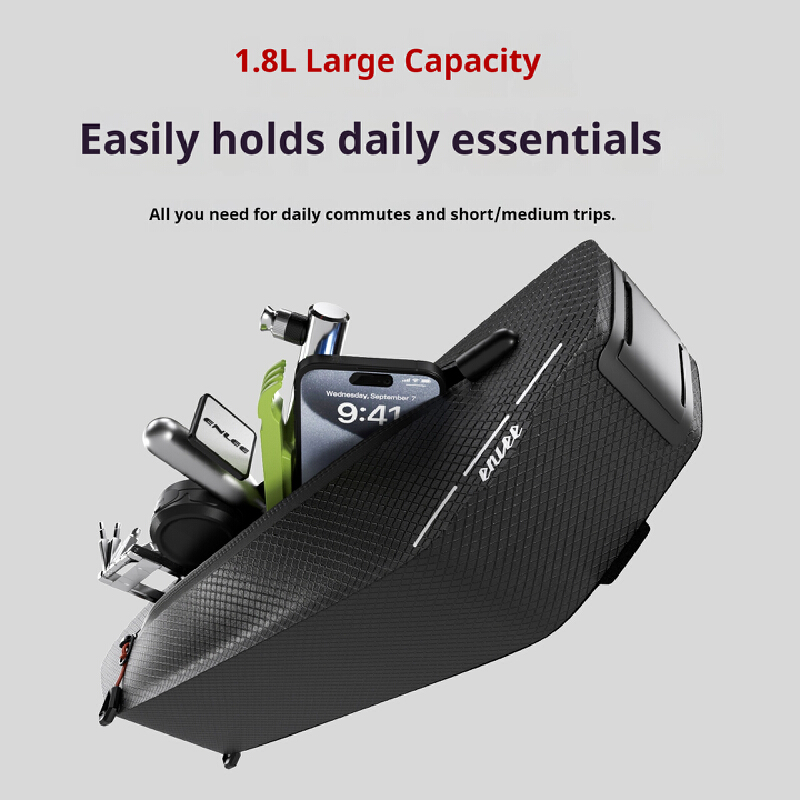 Enlee 자전거 방수 탑 튜브 가방 1.8L 대용량  - Waterproof Cycling Commute 리뷰 및 가격
