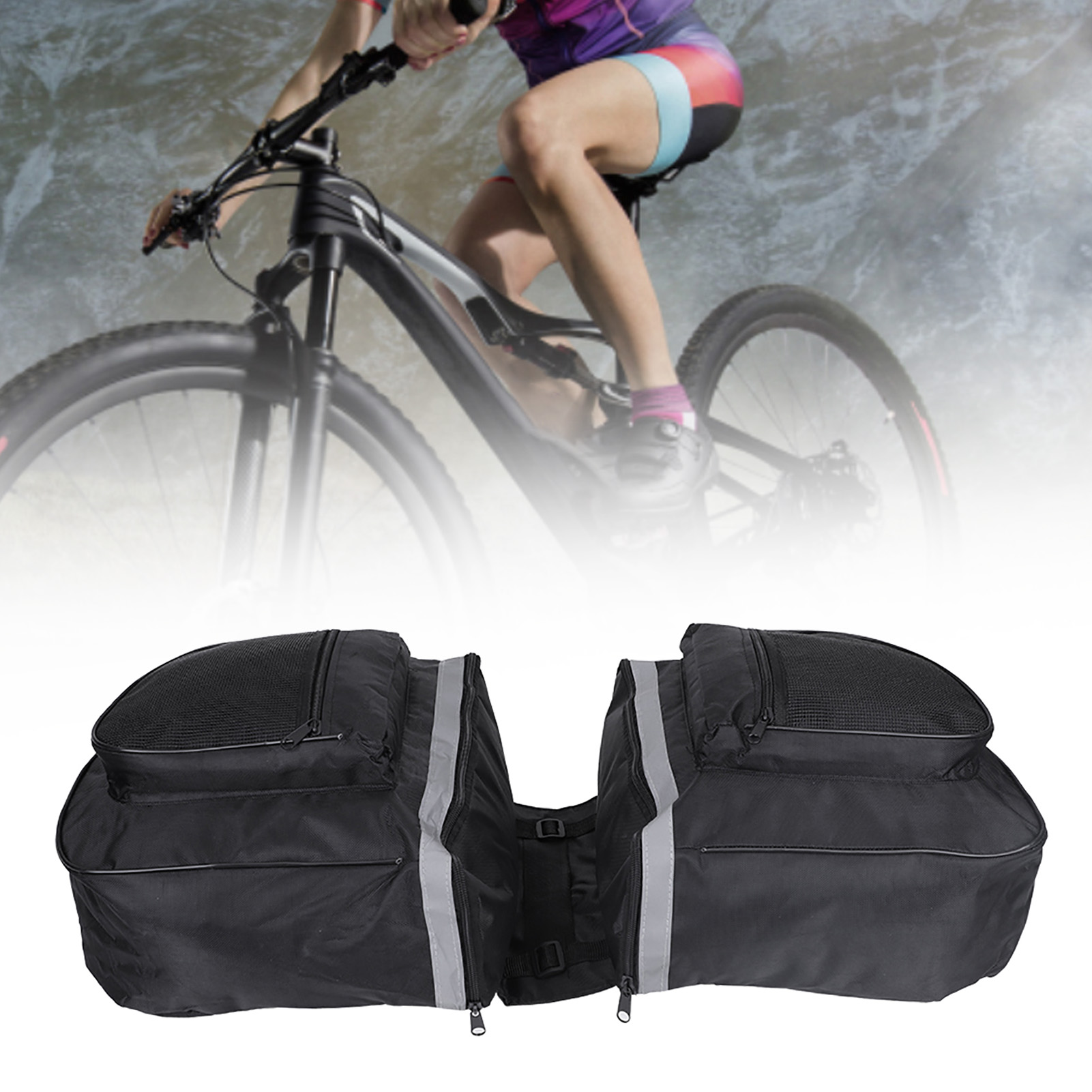 방수 산악 도로 자전거 랙 뒷좌석 테일 캐리어 트렁크  - Panniers Waterproof Rear 리뷰 및 가격
