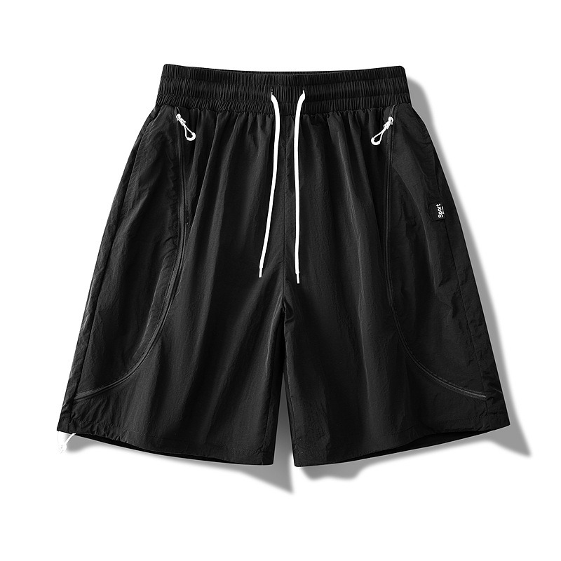 남성용 솔리드 컬러 속건성 스포츠 반바지, 통기성 있는 - Cycling Shorts For Commute 리뷰 및 가격