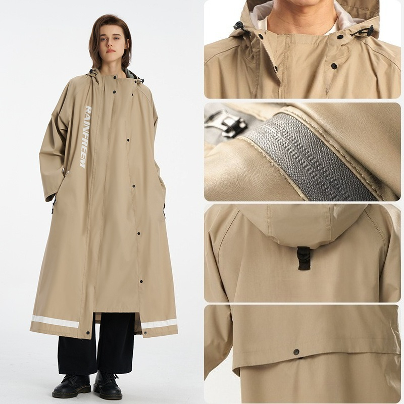 오버사이즈 싱글 롱 스타일 레인코트 성인 전신 방수 사 - Cycling Commuter Rain Gear 리뷰 및 가격